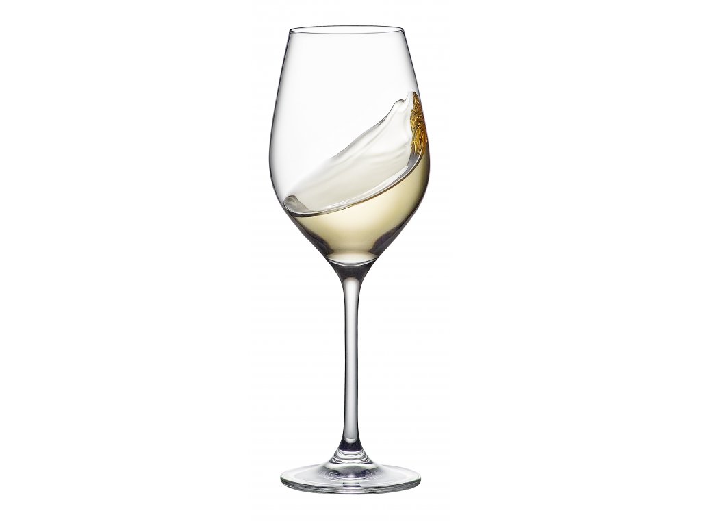 pohár na biele víno
